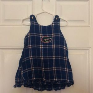 Sara Lynn Togs Florida Gator dress with 2T bloomers